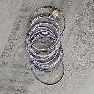 Set of 12  Bangle Bracelets